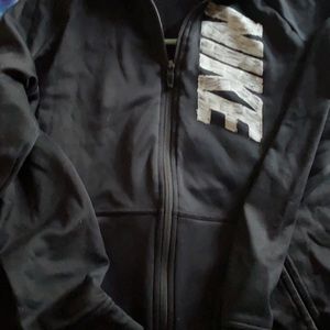 Nike zip up jacket w/ hood